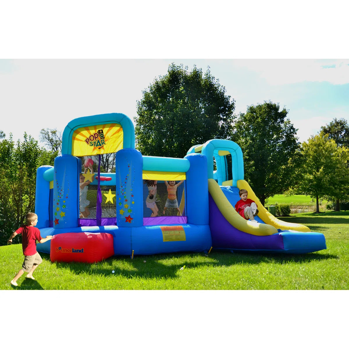 Inflatable Jumper Kids 13' x 15' Bounce House Slide